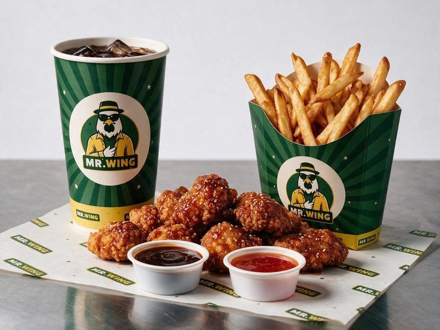 BBQ Boneless Bites Menü
