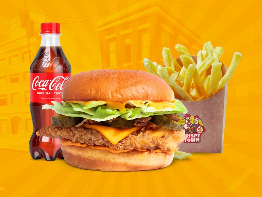 Cheese Avenue Burger Menü