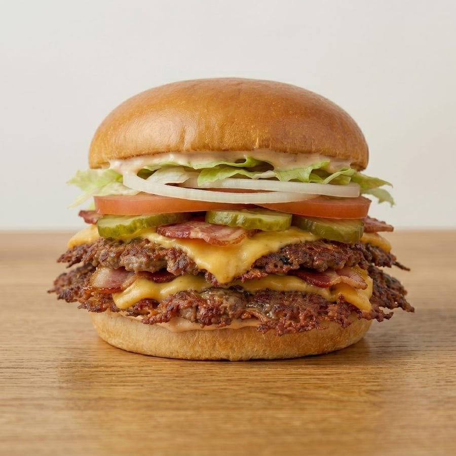 Cheese & Bacon Burger