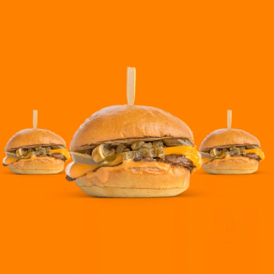 3 Chilly Cheese Slider