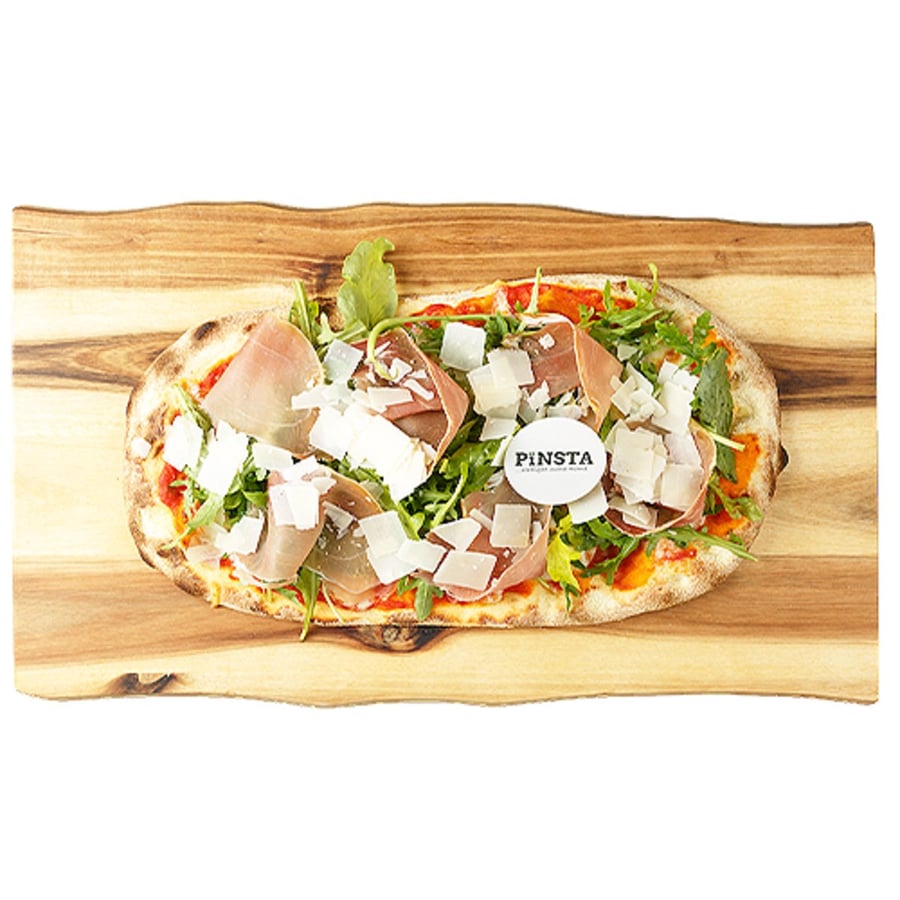 Pinsta Crudo e Rucola