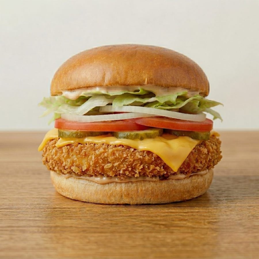 Crunchy Chik'n Burger