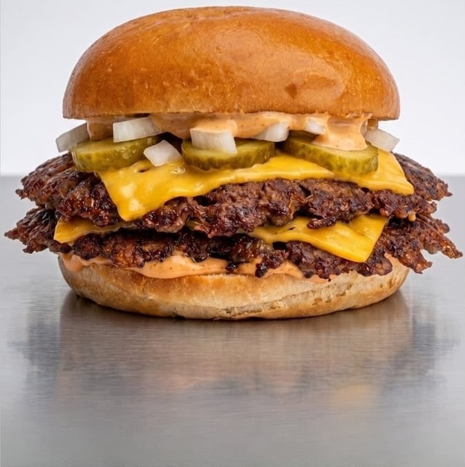 Double Cheeseburger Menü