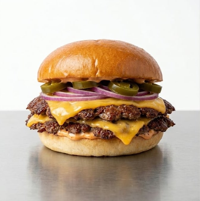 Double Chili Cheeseburger
