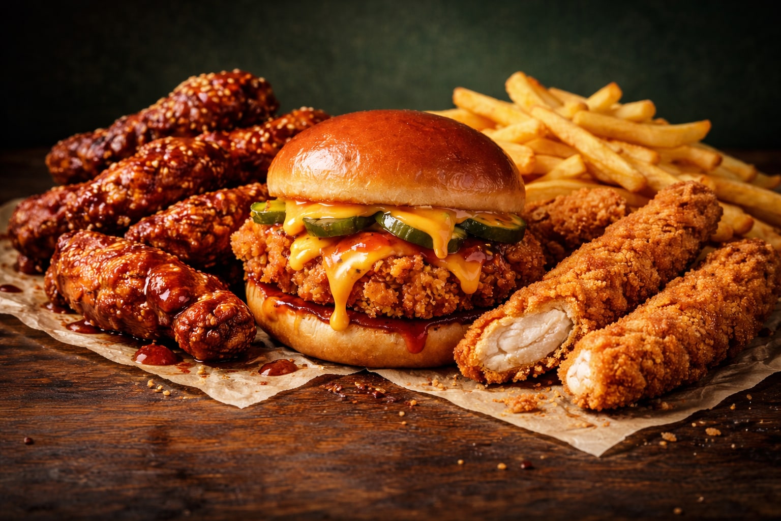 Mr. Wing tavuk kanat ve burger