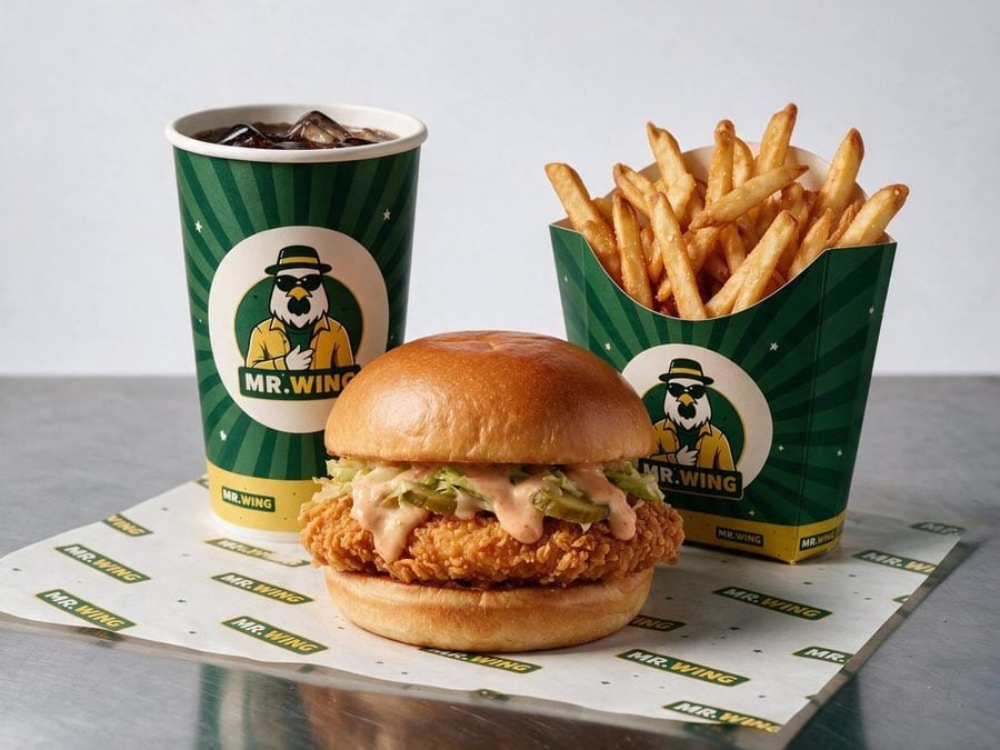 Korean Street Burger Menü