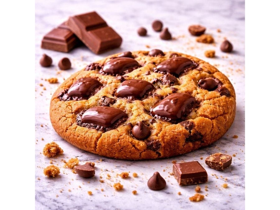 Sütlü Çikolatalı Kurabiye (Milk Chocolate Cookie)
