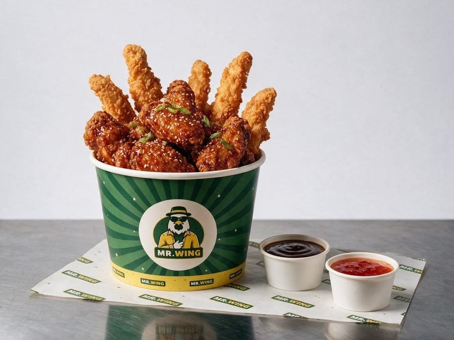 Wings & Tenders Kovası (10 Adet)