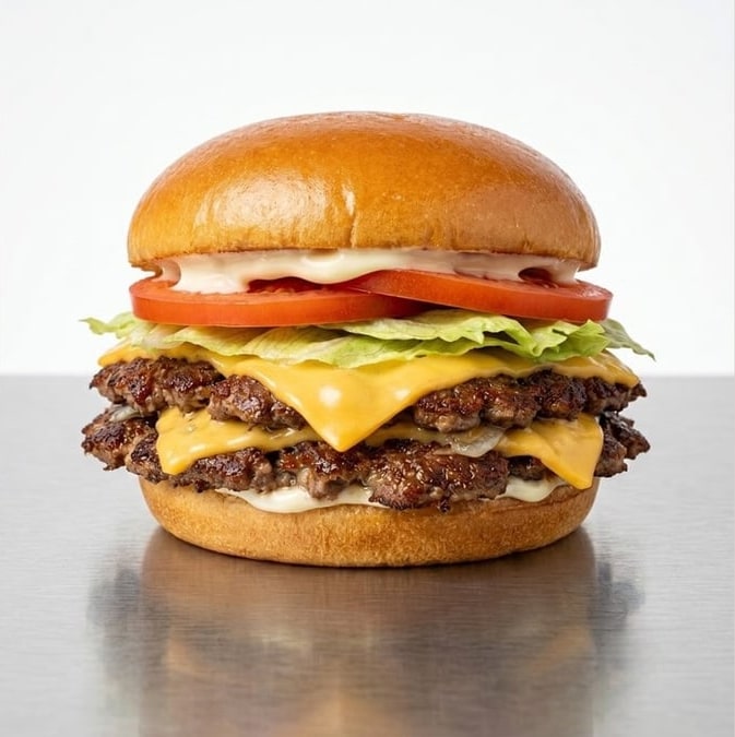 Oklahoma Smashed Burger Menü