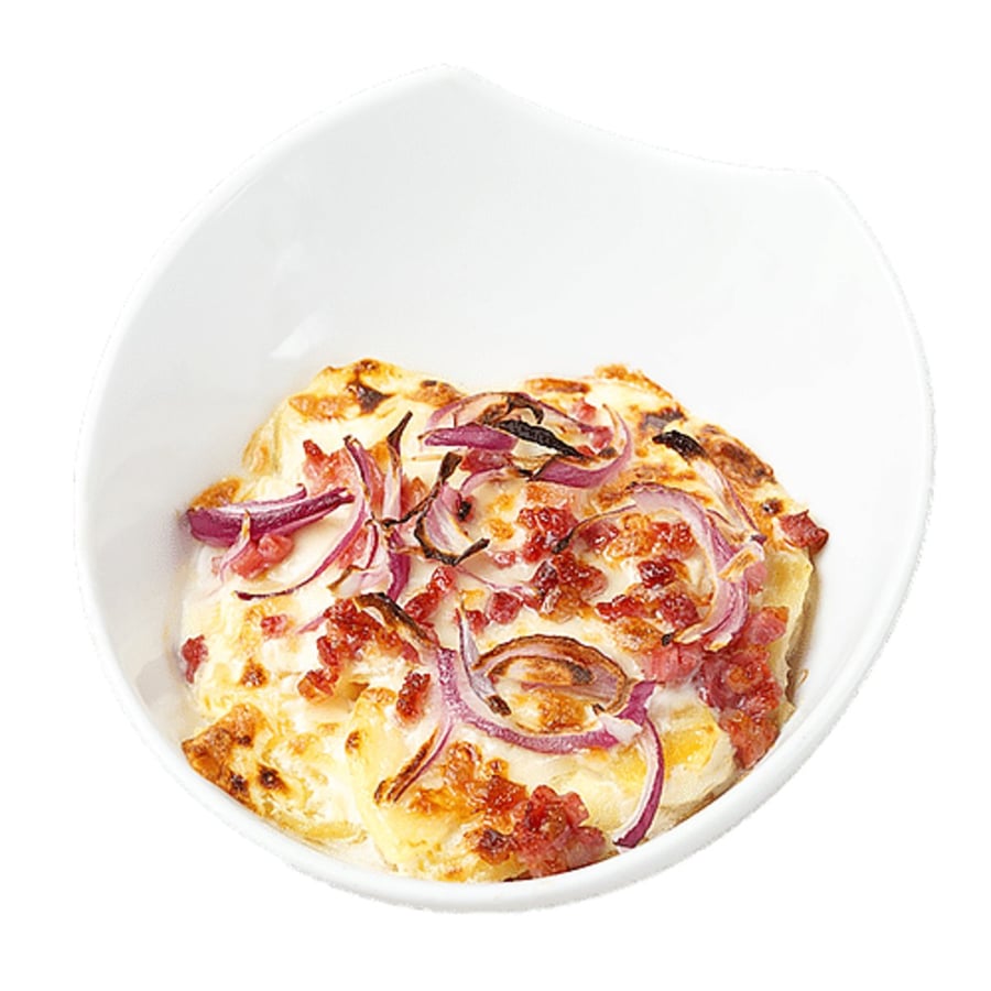 Patata Gratinata Pancetta e Cipolla