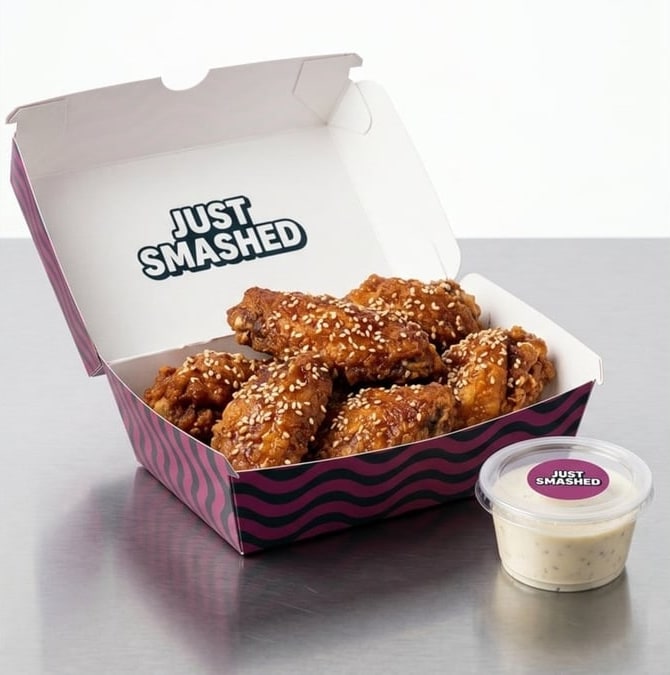 Smoky Sesame Wings (5 Adet)