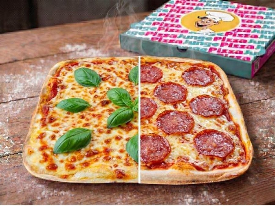 Kendi Pizzan – Tam